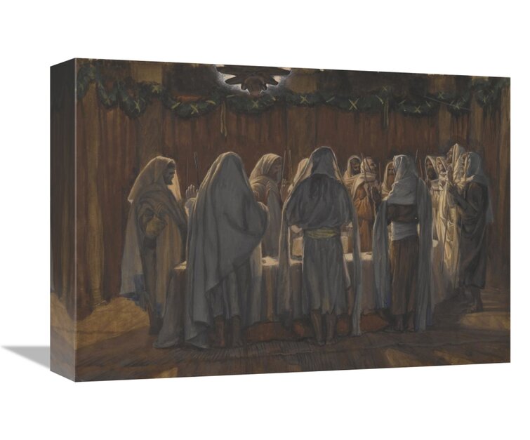 The Last Supper The Life Of Our Lord Jesus Christ 1886 1894 On Canvas by James Tissot Print